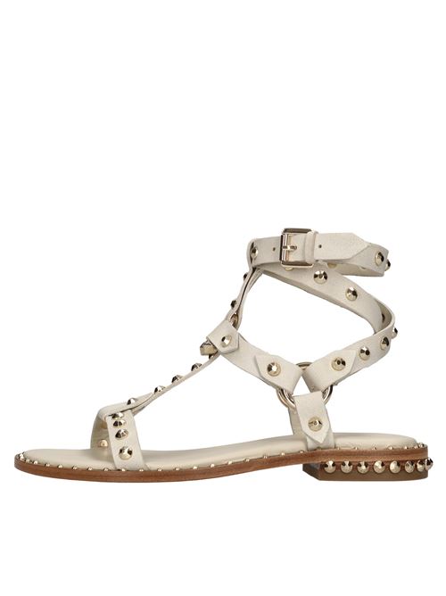 Sandali flat in pelle ASH | PULP INTERCEPTORBEIGE